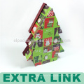 Papel de Navidad bebé chocolate tarjeta de Navidad papel Árbol de Navidad estrella caja de regalo